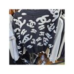 Maglione Chanel CC Peluche Nero