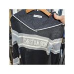Cardigan Dior Christian Dior Righe Nero