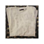 T-shirt Louis Vuitton Stampa Glitter
