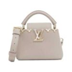 Borsa Louis Vuitton Capucines Mini Galet