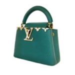 Borsa Louis Vuitton Capucines Mini Smeraldo