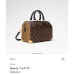 Borsa Louis Vuitton Speedy Trunk 25