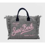 Borsa Saint Barth Vanity Pied de Poule