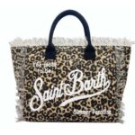 Borsa Saint Barth Vanity Leopardo