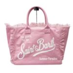 Borsa Saint Barth Vanity Rosa Chiaro