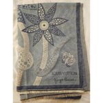 Plaid Louis Vuitton x Kusama Azzurro