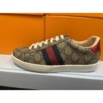 Scarpa Gucci Ace GG Supreme Web