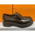 Scarpa Prada Mocassino Chocolate